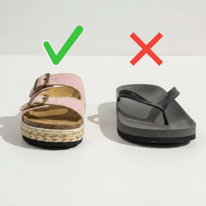 Sandales à plateforme en denim rose